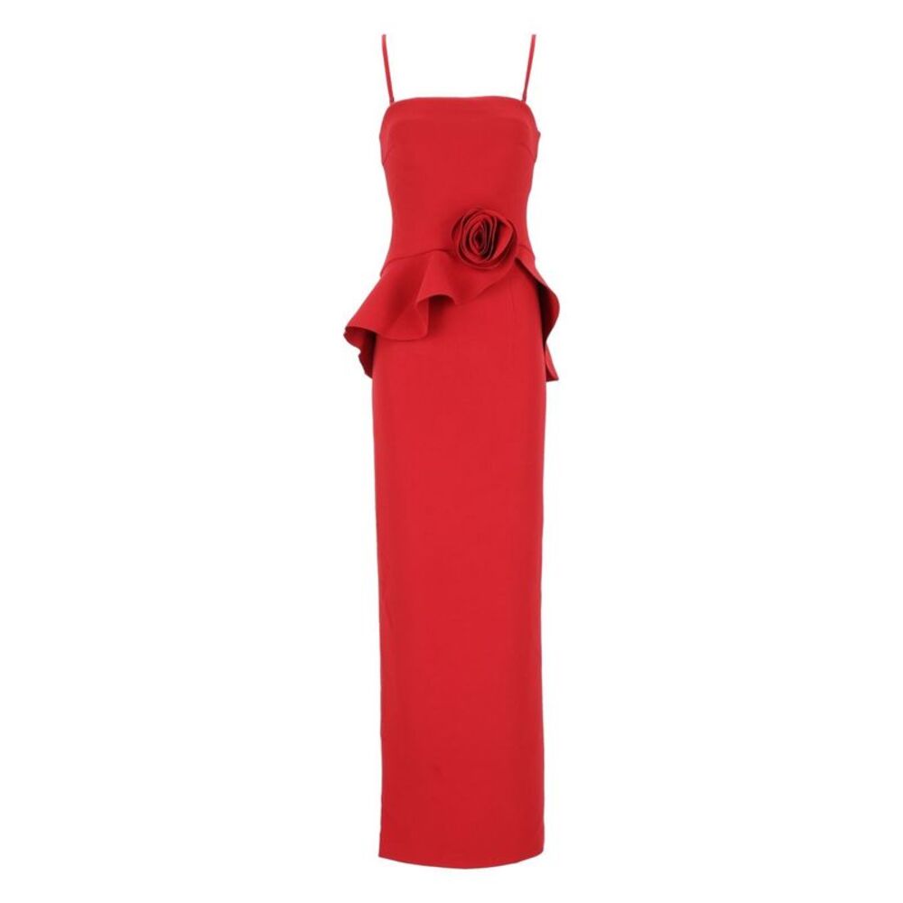 Rotate Women Long Dress With A Flower